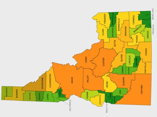 How Many Counties Are in Idaho? Complete List and Facts