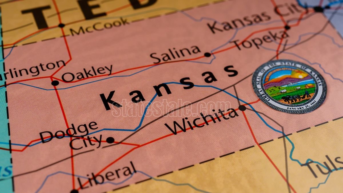 Kansas on the United States map: location, facts, and resources
